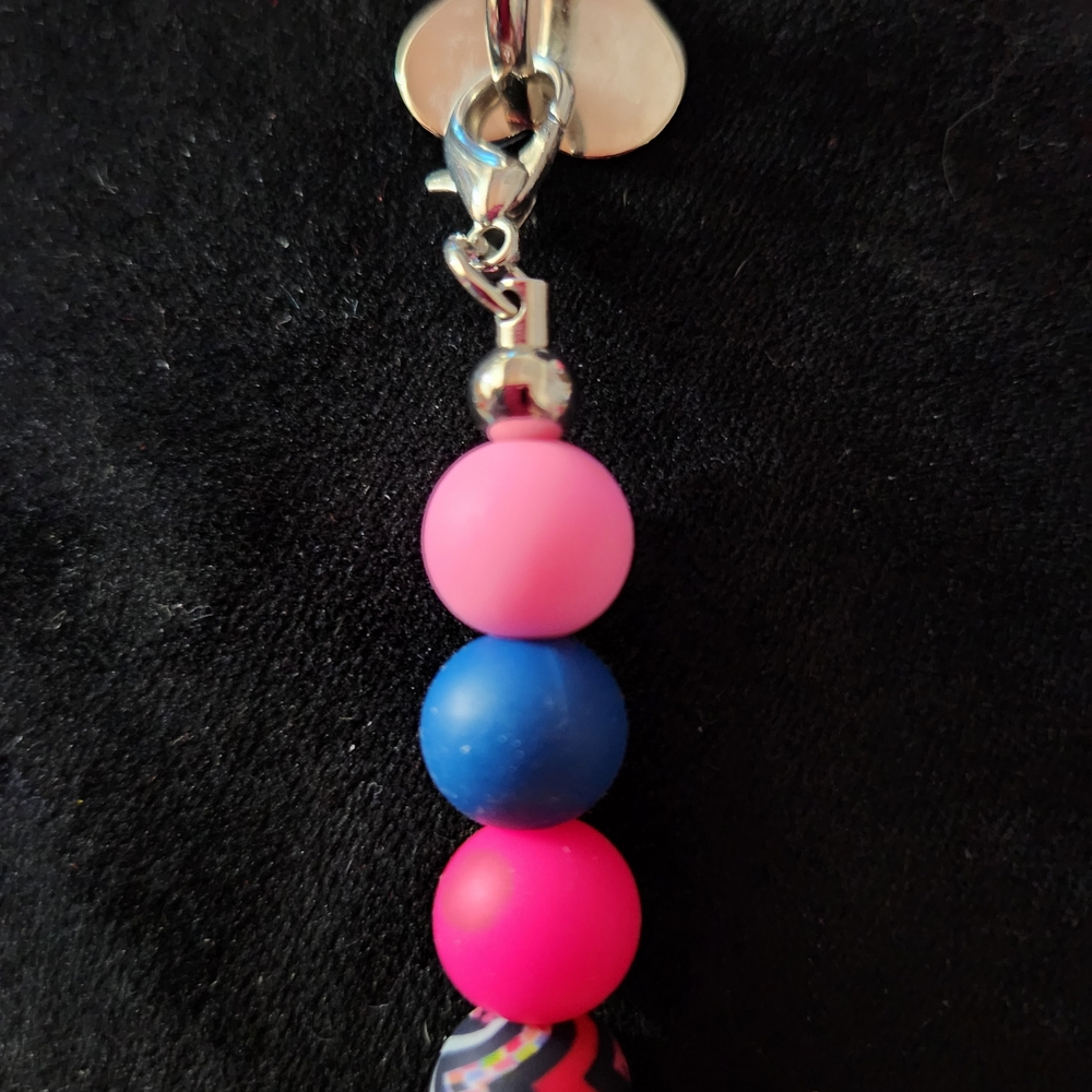 Colorful Beaded Tumbler Charm